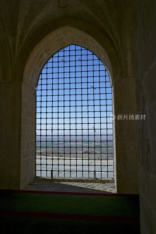 在土耳其东南部马尔丁的zincriye Medrese的大窗口